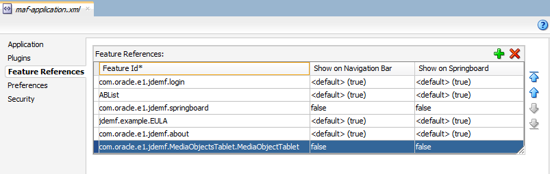 Компонента com.oracle.e1.jdemf.MediaObjectsTablet.MediaObjectTablet зарегистрирована