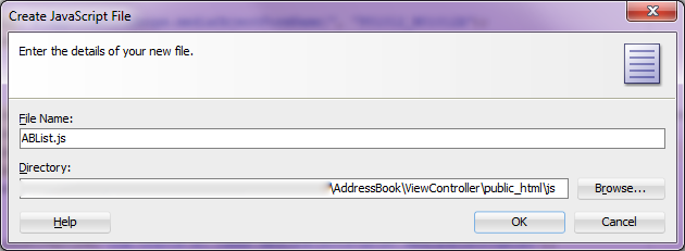 Название файла JavaScript