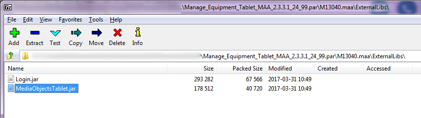 Нахождение MediaObjectsTablet.jar