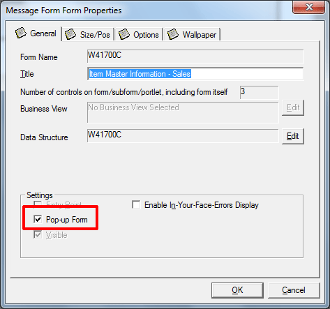 Перевод обычной формы сообщений в форму с наведением